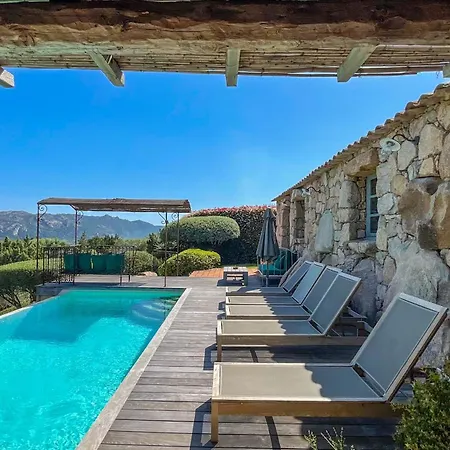 Bergerie De Luxe Avec Piscine Chauffée Vue Sur La Baie De Santa Giulia Villa